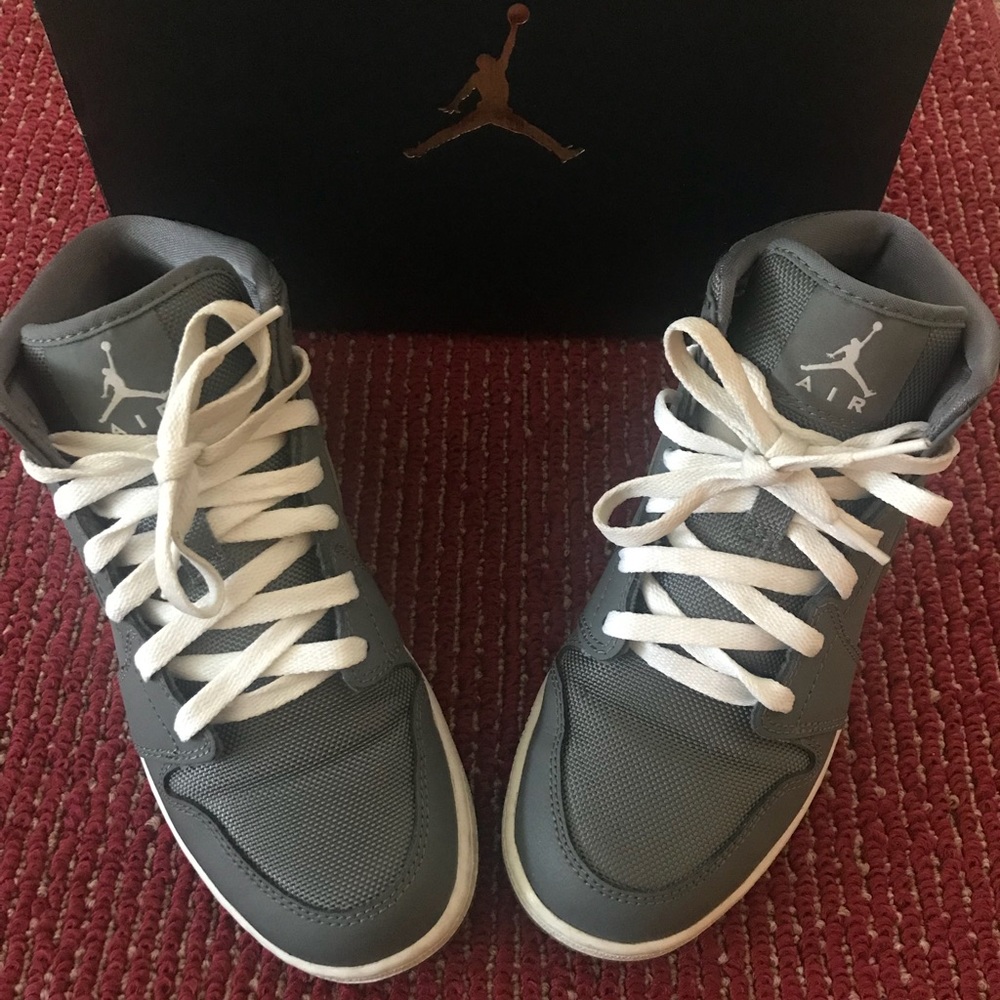 Grey Air Jordan’s